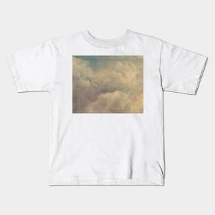 Cloud Study by John Constable Kids T-Shirt